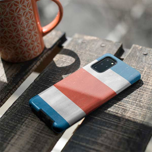 Costa Rican Flag Distressed Galaxy S20 Plus Pro Case